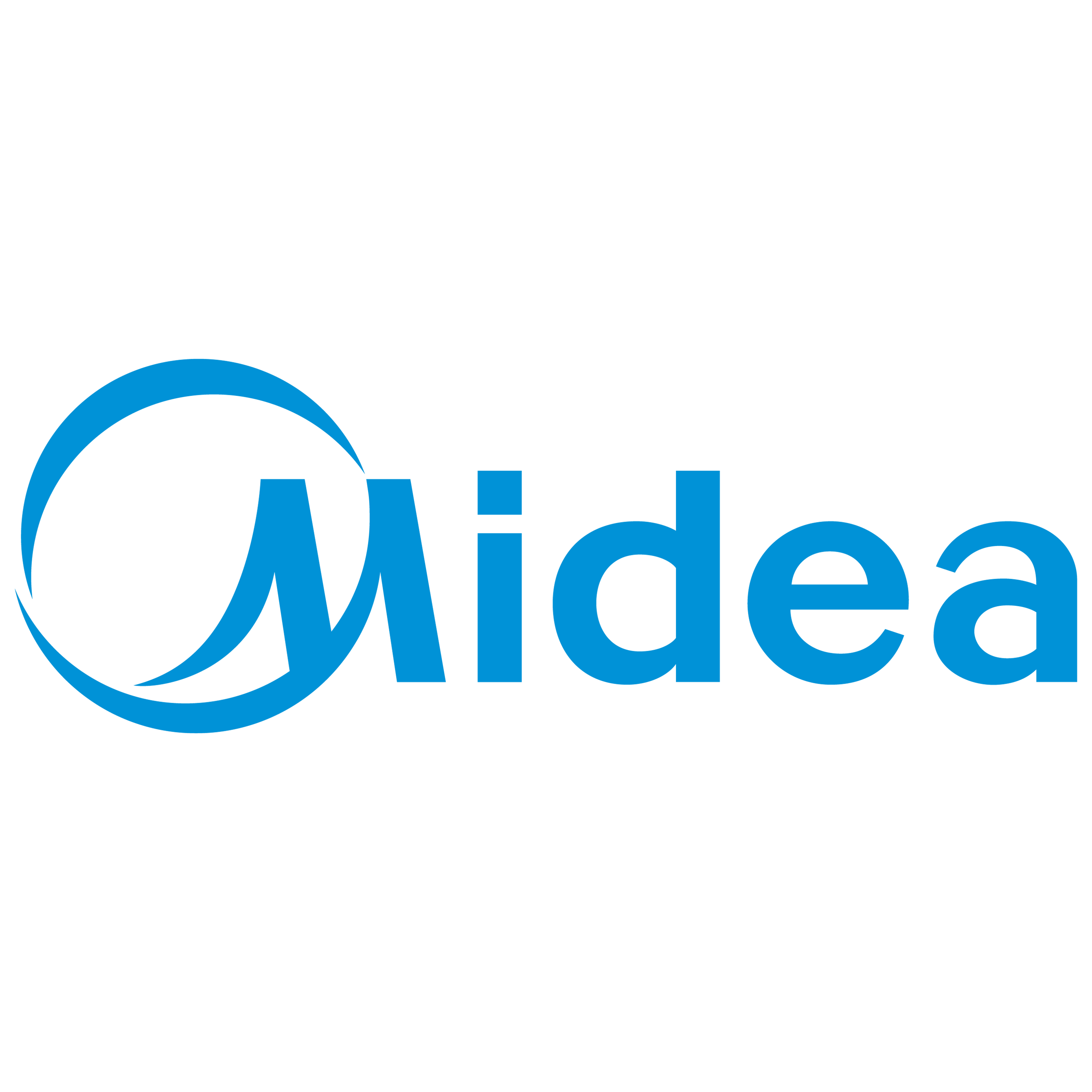 美的润恒智享专卖店的LOGO