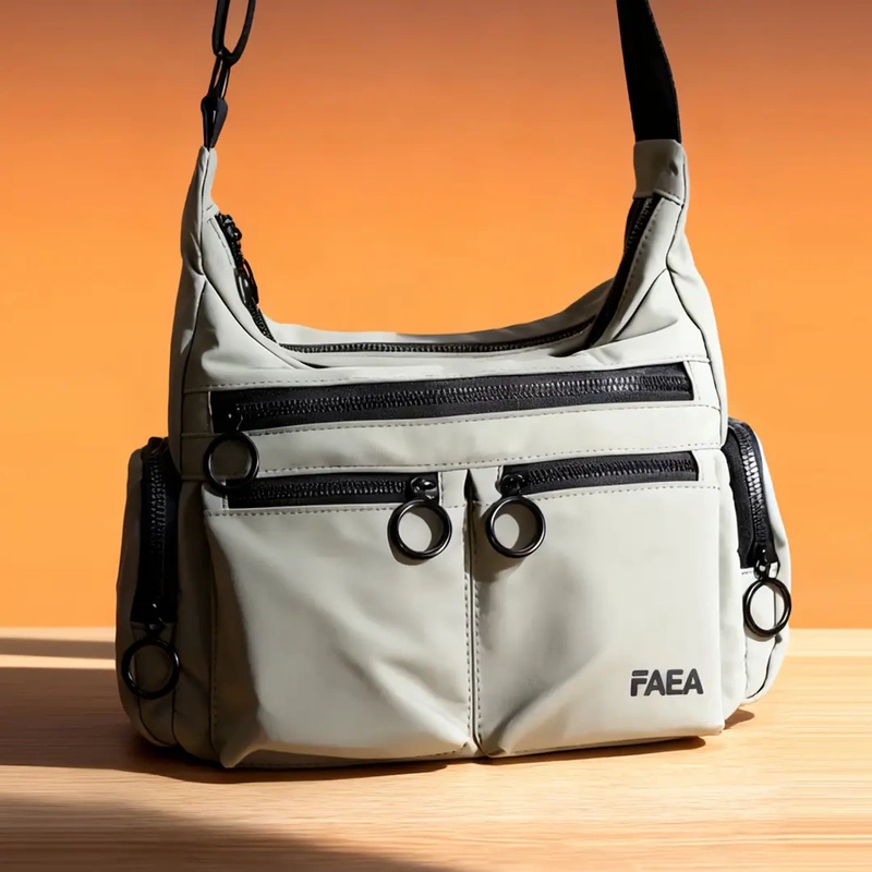 Outlet Clearance) New Autumn and Winter Unisex Single Shoulder Crossbody Bag, Workwear Style Oxford Cloth Bag, Lightweight and Large Capacity