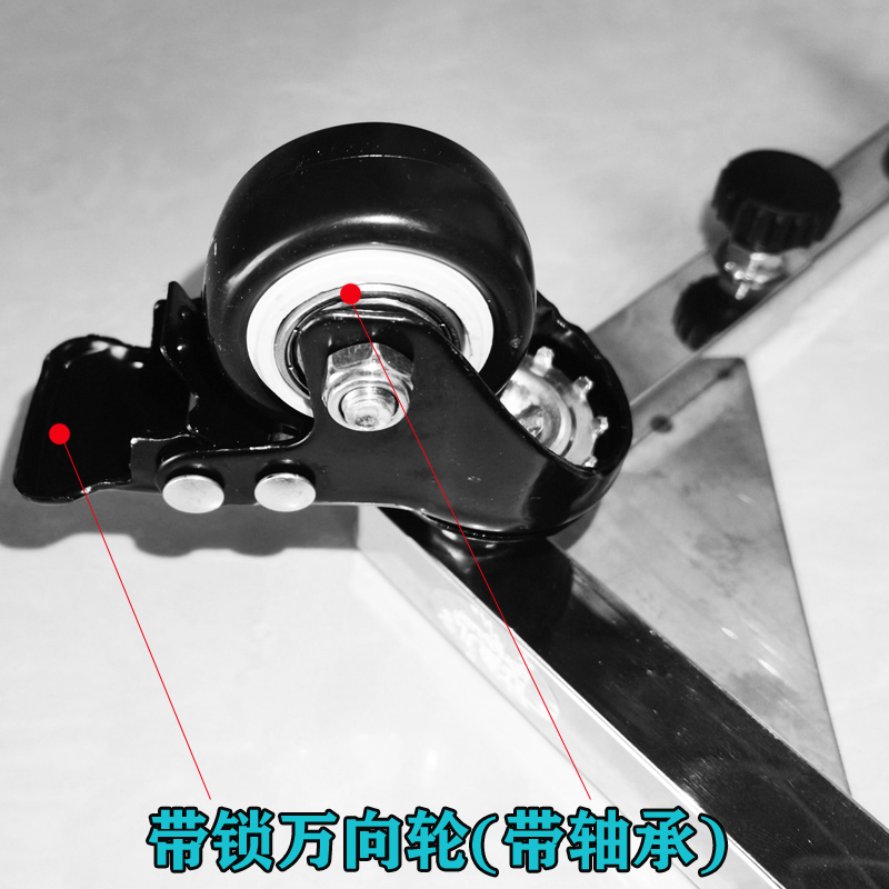 Stainless steel multi-purpose mobile base air purifier mobile rack computer main rack chassis bracket storage rack