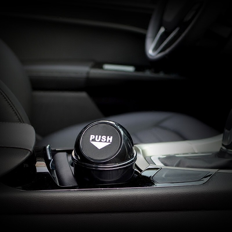 Door-Side Box Suitable for Side-Mounted Metal Mini Car Storage Bin, Car Trash Can, Ashtray, Great Item for Car Modification
