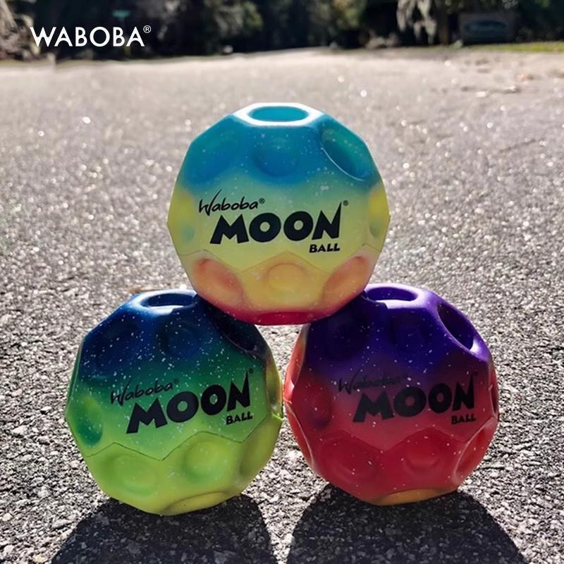 Waboba Super Elastic Ball Moon Ball Decompression Toy for Adults and Kidsren Anti-Gravity Solid Flying Moon Stone