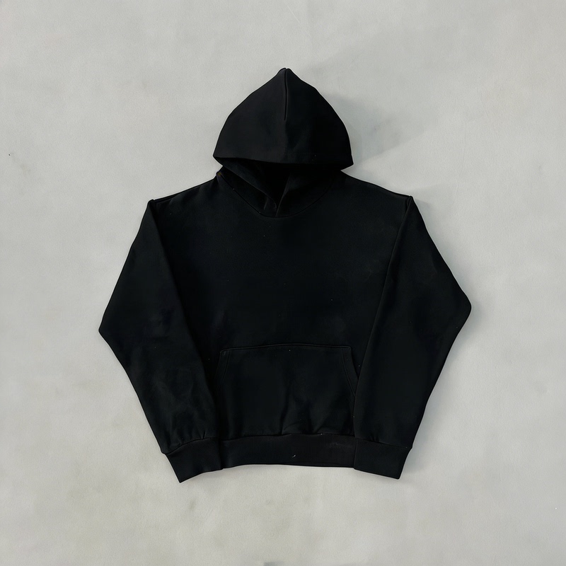 American Basic Style Hooded Sweatshirt Classic Foam Print Hoodie