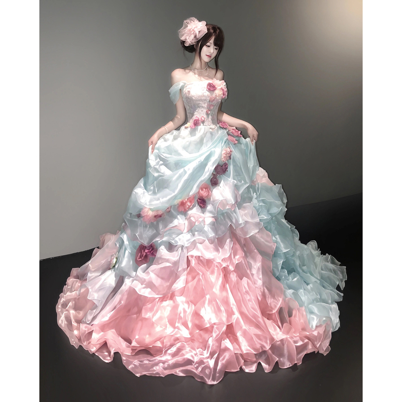 High-End Heavy-Duty Evening Dress 2026 New Style Light Luxury Niche Student Coming-Of-Age Ceremony Princess Dress Birthday Party Tutu Dress High-End Heavy-Duty Evening Dress 2026 New Style Light Luxury Niche Student Coming-Of-Age Ceremony Princess Dress Birthday Party Tutu Dress
