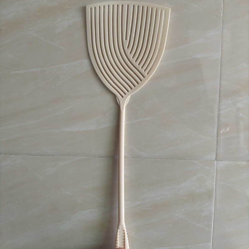 Summer Plastic Fly Swatter with Long Handle, Colorful Stripes, Mosquito Killer Swatter for Home Use, Portable and Easy to Store Summer Plastic Fly Swatter with Long Handle, Colorful Stripes, Mosquito Killer Swatter for Home Use, Portable and Easy to Store