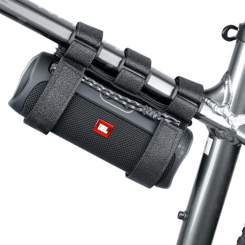 New Model Bluetooth Speaker Strap for Bicycle Water Bottle Holder, Golf Cart Outdoor Small Speaker, Anti-Slip Leather