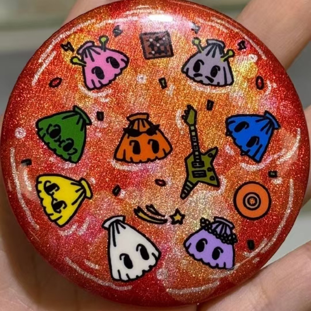 八仙子徽章，精致生活的好伙伴 🌈 -动漫徽章-淘宝好物网