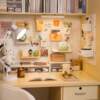 Perforated board wall rack dormitory punch-free desk student study wall hook desktop wall storage