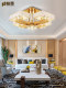 Living Room Chandelier, Modern and Simple, Golden Luxury, European Style, Nordic Light Luxury, Simple European Style, Grand Dining Room, Bedroom, New Chinese Style Lamp