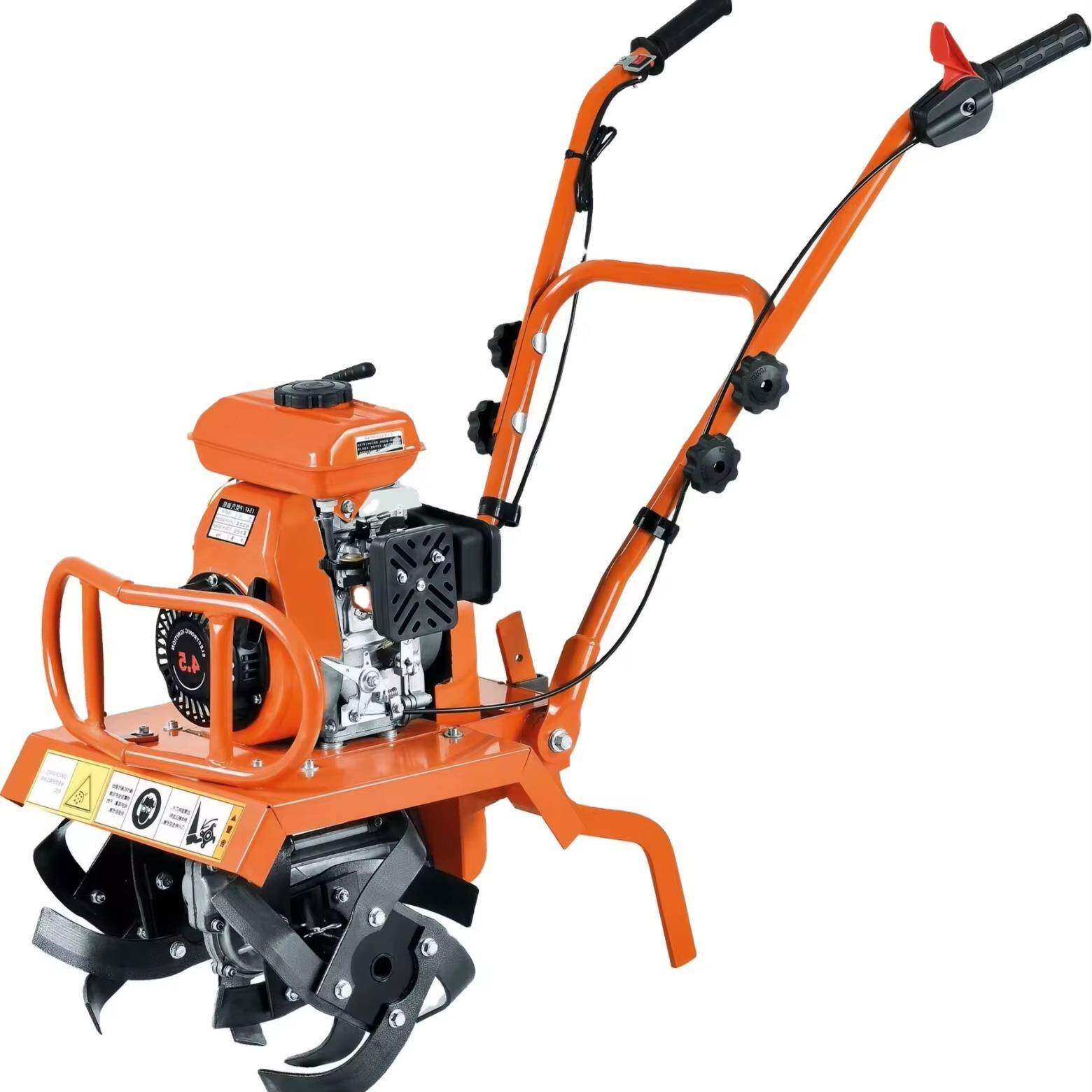Small micro tillage machine New agricultural multi-functional gasoline and diesel micro tillage machine Small scarifier Agricultural tillage Field flood and drought