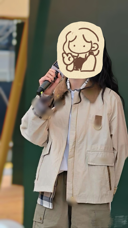 Celebrity Style Spring and Autumn Short Jacket Spey Women's Fishing Jacket Wax-Free Windbreaker Jacket