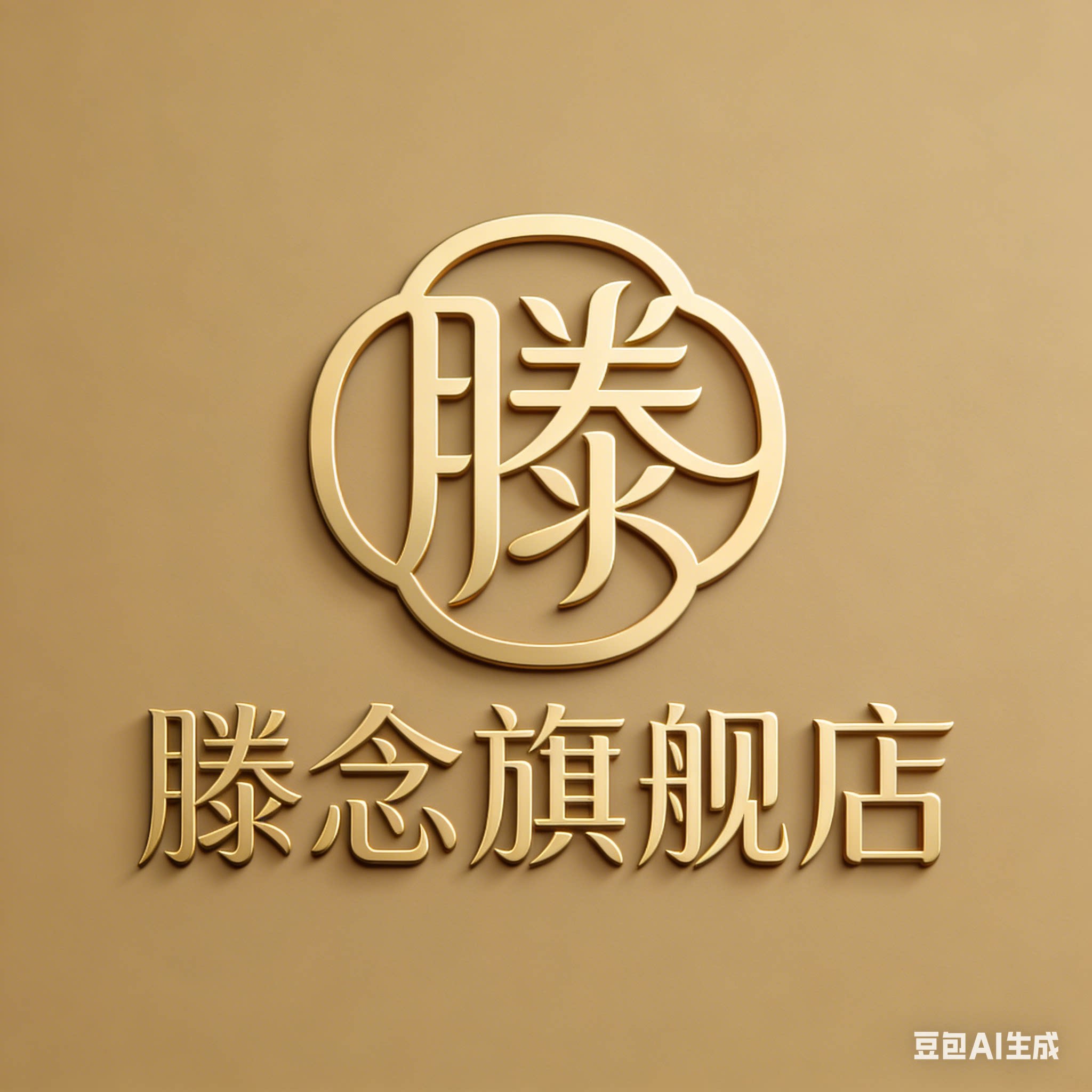 滕念旗舰店的LOGO