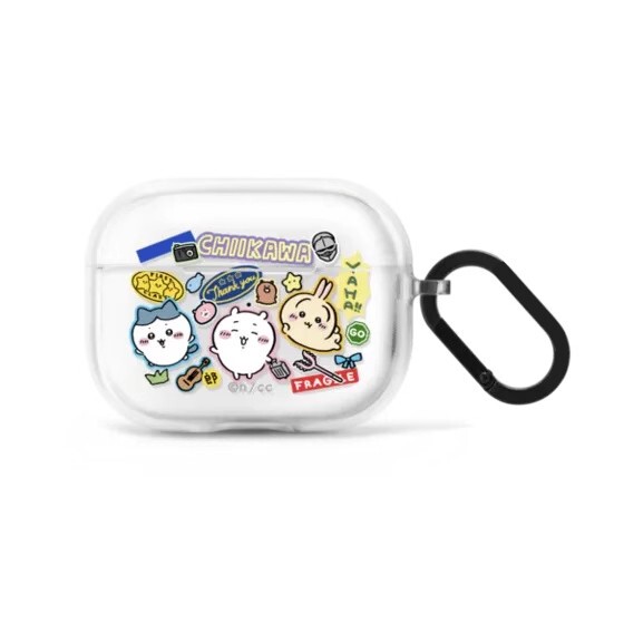 C Brand Co-Branded Chiikawa Earphone Case Suitable for Apple AirPods Pro Second Generation Apple Wireless Bluetooth Anti-Scratch Earphone Case Airpods4 Celebrity Style Airpods3