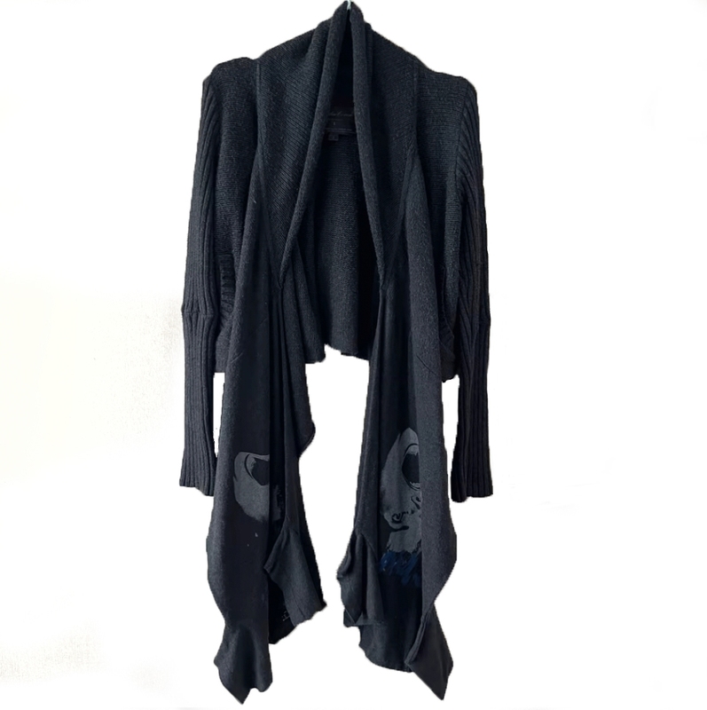 [Exclusive Dual Original Development] Undercover 06Ss t Issue Scream Women's Knitted Jacket Custom Woven and Dyed