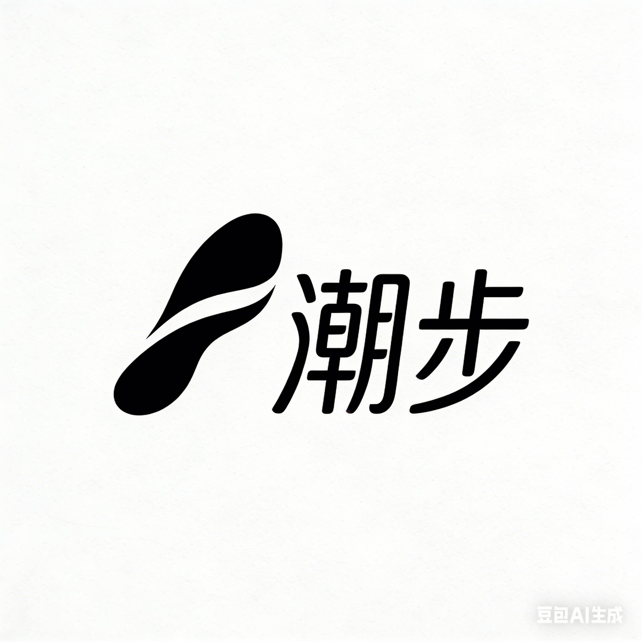 潮步鞋品的LOGO