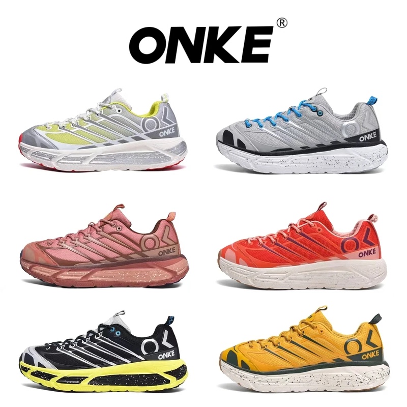 【Germany Onke】Tech Running Shoes Nezha New Model Couple Outdoor Shock-Absorbing Wear-Resistant Casual Sports Shoes Hz