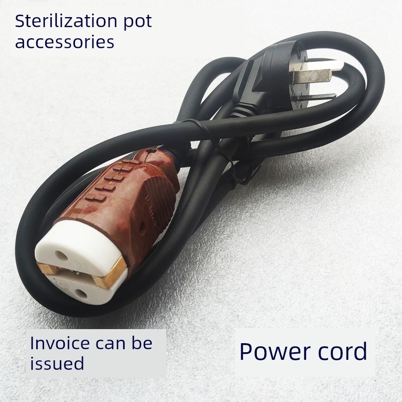 16A Portable High-Pressure Steam Sterilizer Plug Pressure Sterilizer Connection Cable Accessories Sterilizer Power Cord