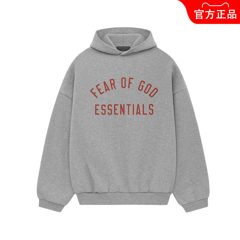 Официальный фирменный худи ESSENTIALS FOG FALL24 серии, свободный повседневный стиль, трендовая толстовка для мужчин и женщин