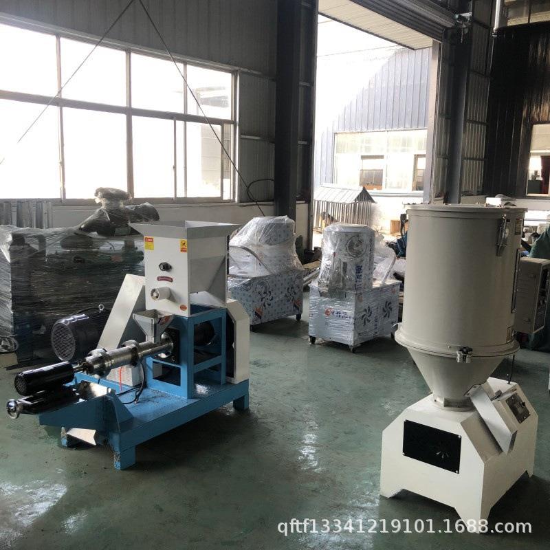 Extruded floating fish bait feed machine commercial cat food pet food extruder soybean grain granulator