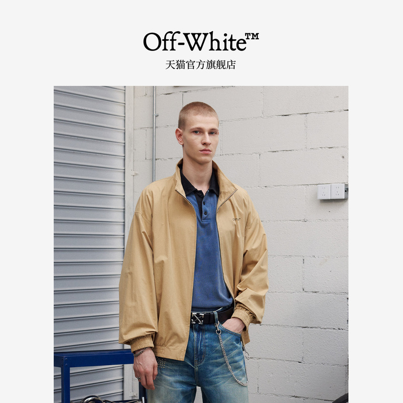 Off-White ™ [Same Style as Zhang Yixing] Capsule Series Jacket, Unisex Loose Trendy Top
