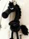 2026 Tianxuan Dark Horse Xiaohongshu Hot-Selling Plush Toy Doll Pendant Year of the Horse Lucky Gift for Family and Friends