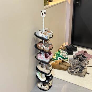 Cute Small Baby Shoe Rack for the Entrance, Children's Shoe Storage, Mini Space-Saving Shoe Organizer