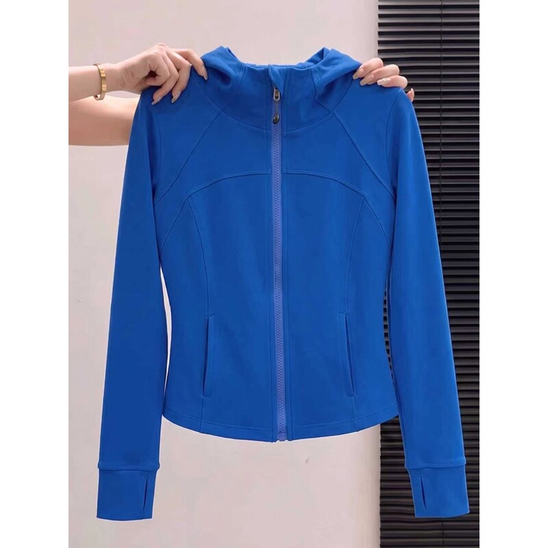 Klein Blue Hooded Sweatshirt Jacket for Women, Autumn and Winter 2026 New Style, High-Intelligence Fashion, down Jacket Inner Layer Top Klein Blue Hooded Sweatshirt Jacket for Women, Autumn and Winter 2026 New Style, High-Intelligence Fashion, down Jacket Inner Layer Top