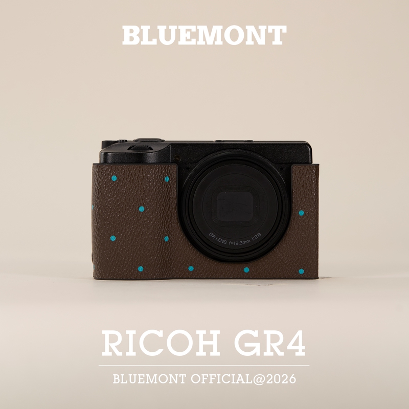 Bluemont Ricoh Gr4 Camera Mint Chocolate Polka Dot Protective Case Camera Bag Handle Leather Case Bluemont Ricoh Gr4 Camera Mint Chocolate Polka Dot Protective Case Camera Bag Handle Leather Case