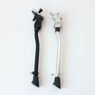 包邮脚撑自行车脚j撑铝合金折叠车中支撑 脚撑 驻车停车杆长度可