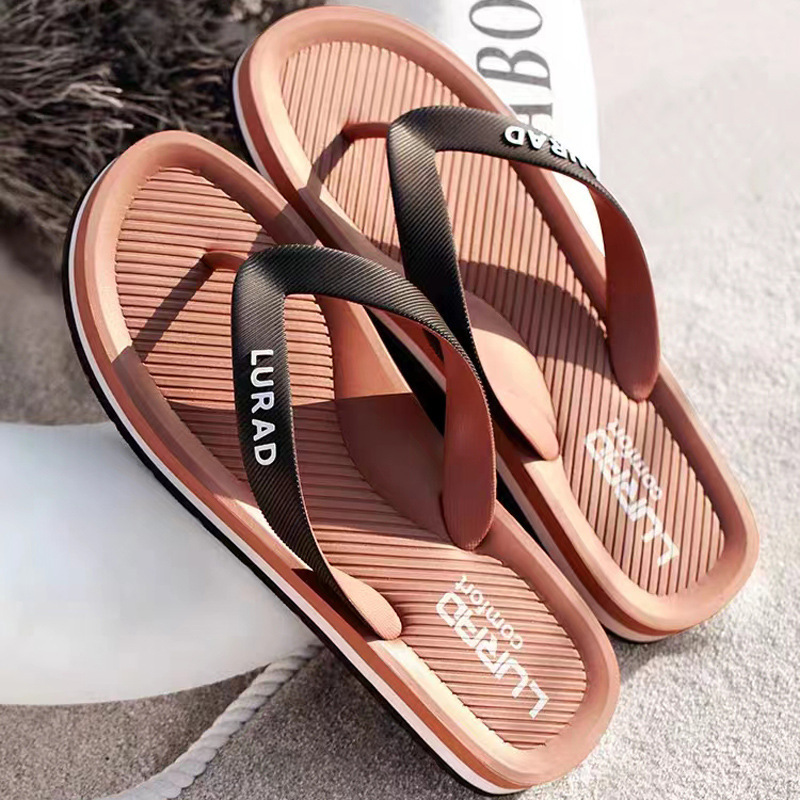 Deck Slippers 2026 Summer New High-End Men's Non-Slip, Wear-Resistant, Shock-Absorbing, Massage, Quick-Drying, Waterproof, Outdoor and Home Use