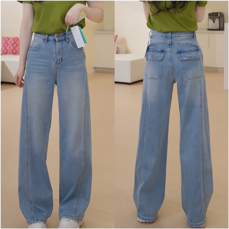 Flap Pocket Jeans
