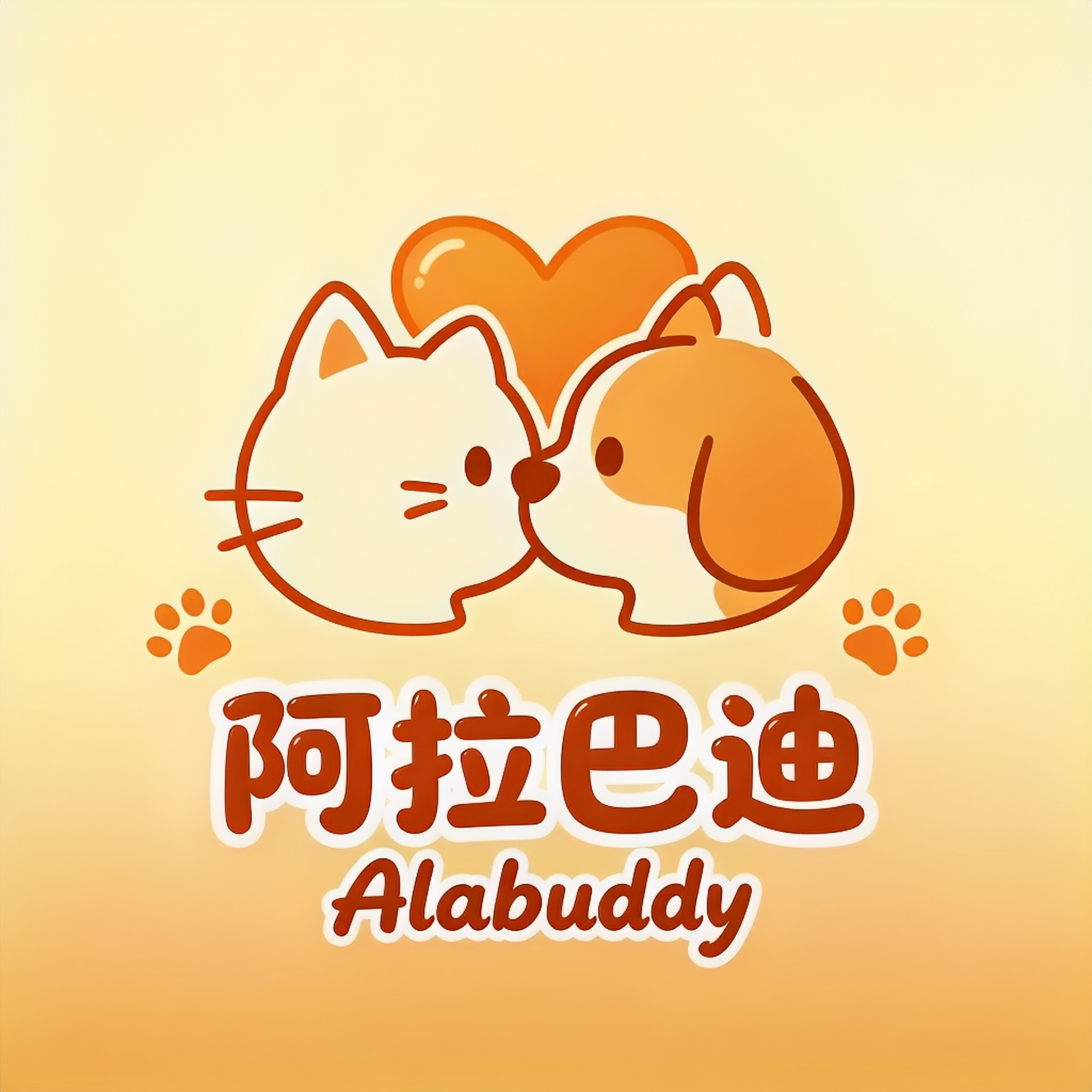 阿拉巴迪宠物用品的LOGO