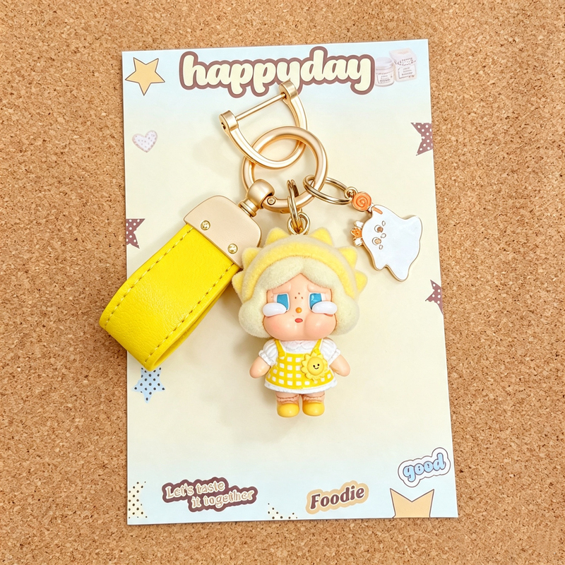 New Crying Baby Star Keychain for Girls, Bag Pendant, Bubble Mart Cute Car Keychain, Gift for Best Friend New Crying Baby Star Keychain for Girls, Bag Pendant, Bubble Mart Cute Car Keychain, Gift for Best Friend