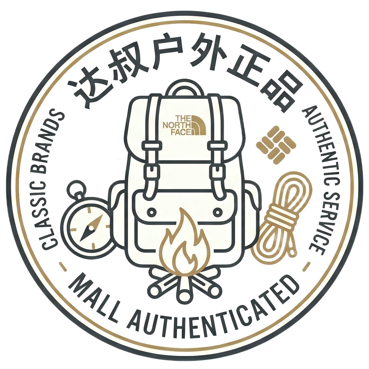 达叔代购正品鉴定的LOGO