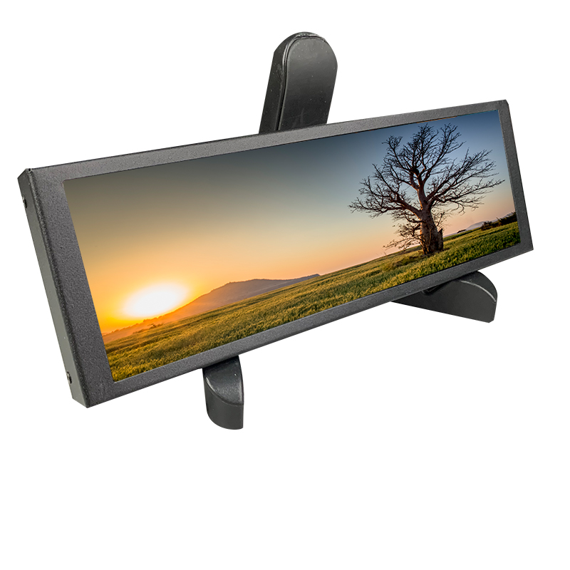 8.8-inch 7.9-inch IPS strip portable touch screen display with stand, chassis secondary screen temperature control display