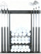 Wall-Mounted Bracket for Displaying, Storing, and Organizing Golf Clubs in Home Practice Ranges, Courses, and Clubs