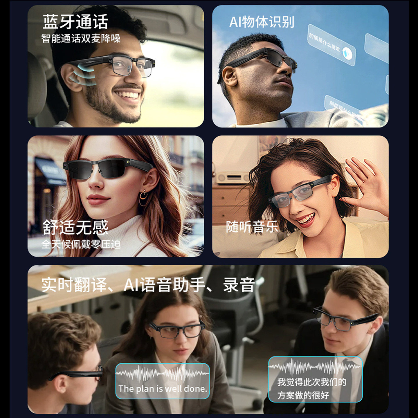 透视未来：智能自拍眼镜引领新风尚-智能眼镜-淘宝百科网