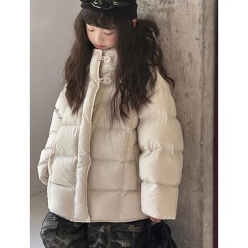 German Razt Brand Store Children's 2025 Winter New Thickened down Jacket 90% down for Boys and Girls Buttoned Coat