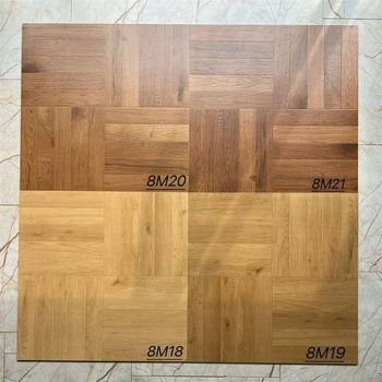 Japanese style bedroom wood grain tiles floor tiles b&b s living room imitation wood floor tiles balcony study non-slip antique tiles