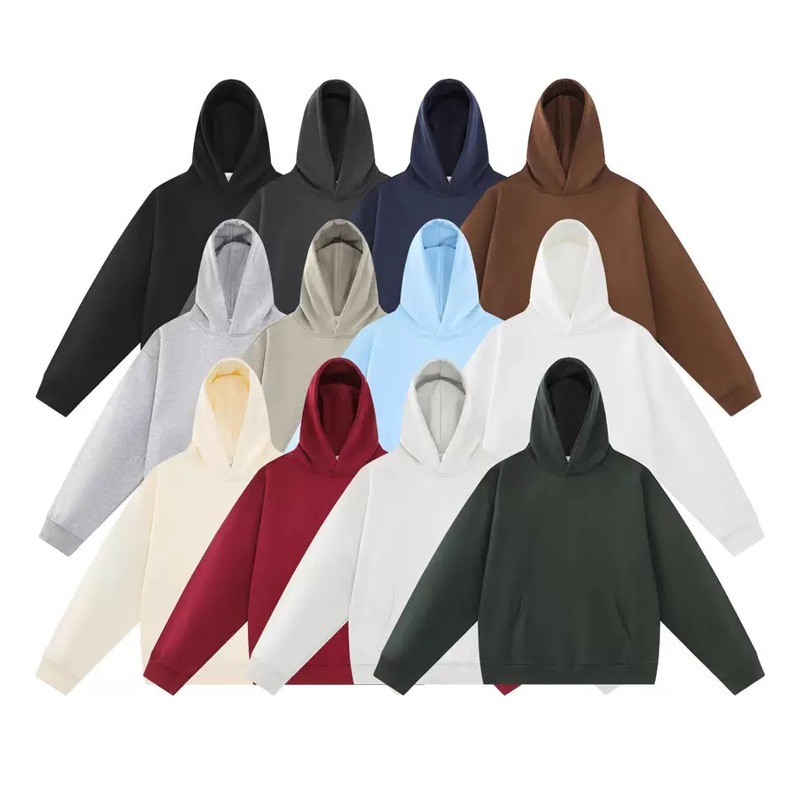 American-Style New Jacket, Casual Loose-Fitting Hooded Fleece Cardigan Sweatshirt, Same Style for Men and Women