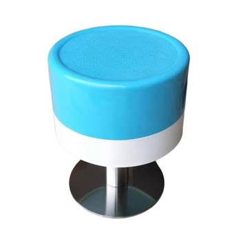 Children's playground stool, game console, dining table and chairs, fast food milk tea canteen, burger shop, winter melon fixed movable round stool