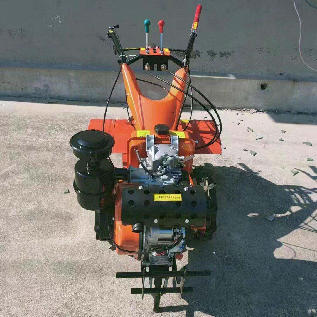 Multifunctional micro tiller rotary tiller new model large steering difference agricultural rotary tiller machine