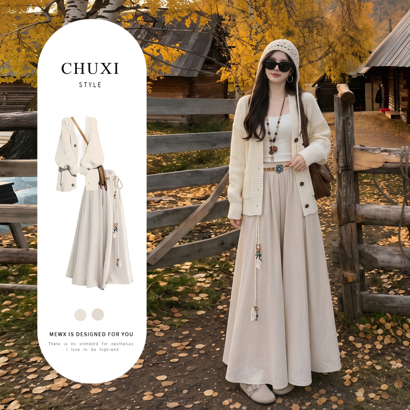 Korean-Style Autumn Outfits, Super Stylish and Elegant Dresses for Women, 2026 Super Trendy Autumn Clothing, Complete Set of Skirt-Pants for Petite Figures Korean-Style Autumn Outfits, Super Stylish and Elegant Dresses for Women, 2026 Super Trendy Autumn Clothing, Complete Set of Skirt-Pants for Petite Figures