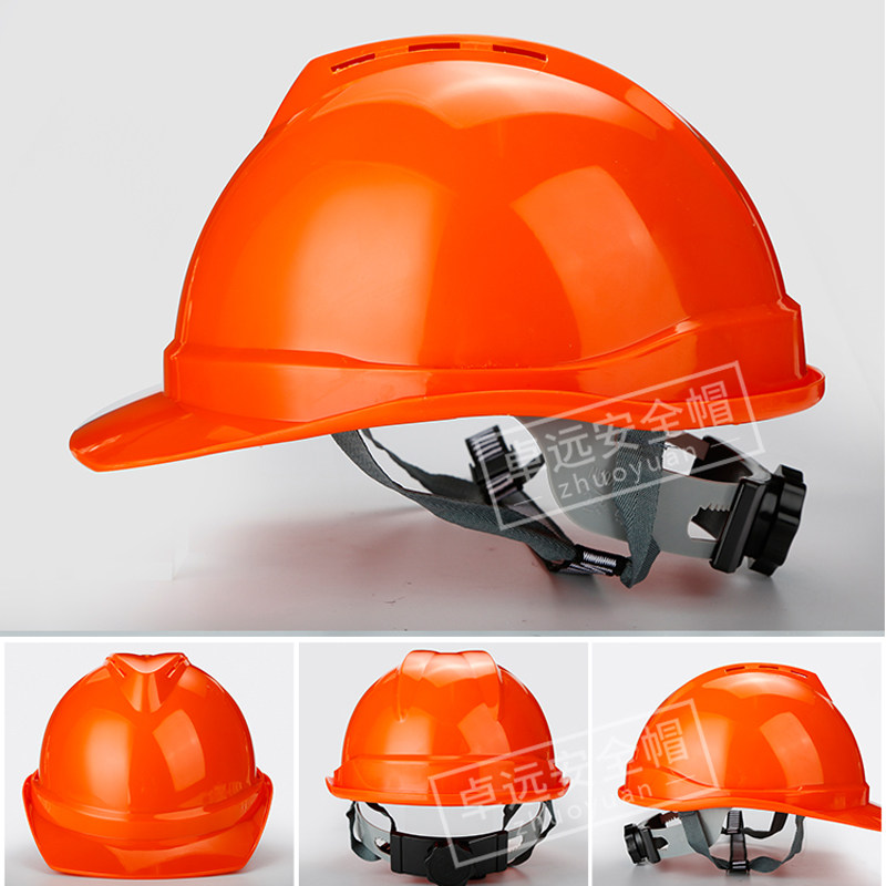 Защитная каска Zhuoyuan ZY-02A оранжевая