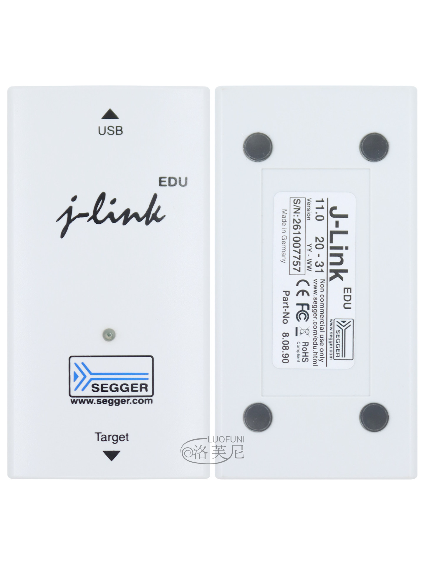 SEGGER正版 J-Link EDU MINI jlink 8.08.90 编程仿真器 德国进口-淘宝网