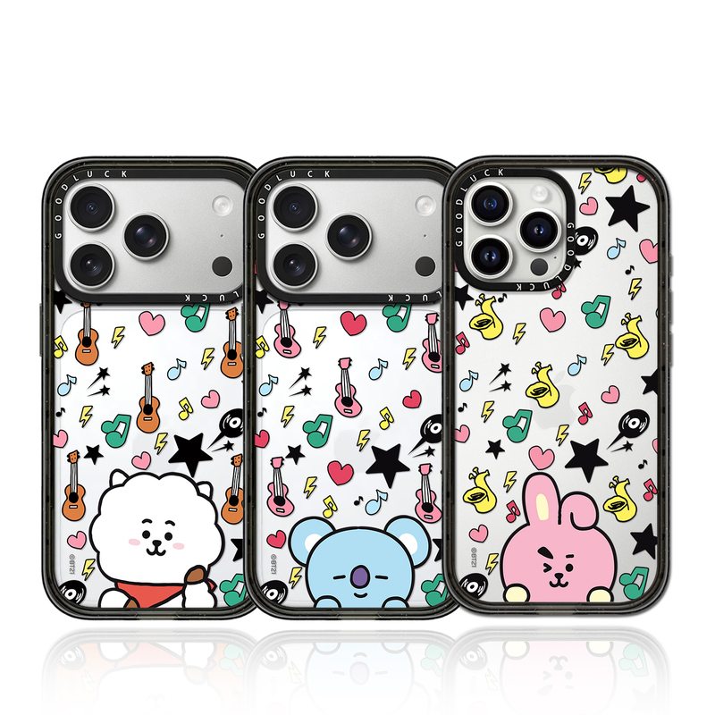 C Brand Collaboration with Bts (Bangtan Boys) Bt21 Male Group Phone Case for Apple 17 Pro, iPhone 16 Pro Max Protective Cover, Magnetic 15 Mirror Fun 14 Plus Cute 13 Trendy 12
