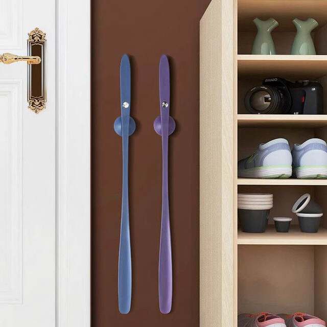 Genuine domestic shoehorn with long handle, magnetic suction extension, shoe lifter, shoe lifter, shoe lifter and shoe-wearing artifact