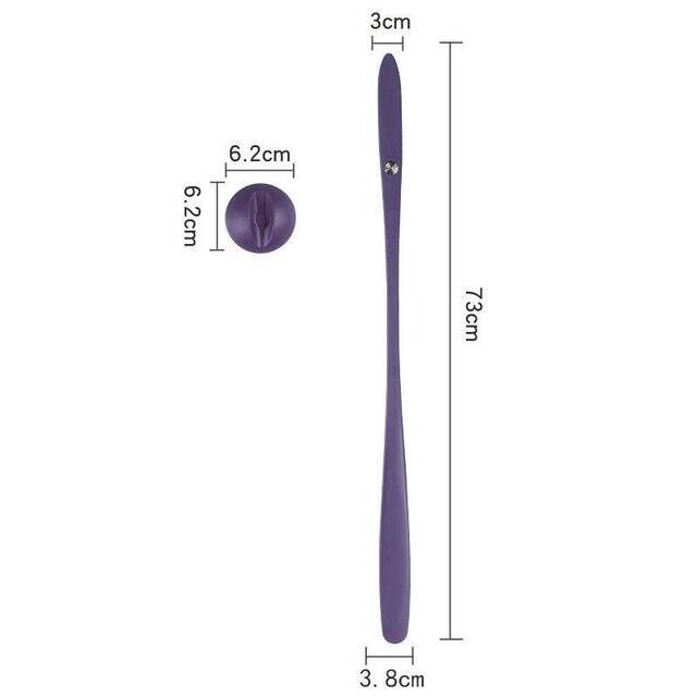 Genuine domestic shoehorn with long handle, magnetic suction extension, shoe lifter, shoe lifter, shoe lifter and shoe-wearing artifact