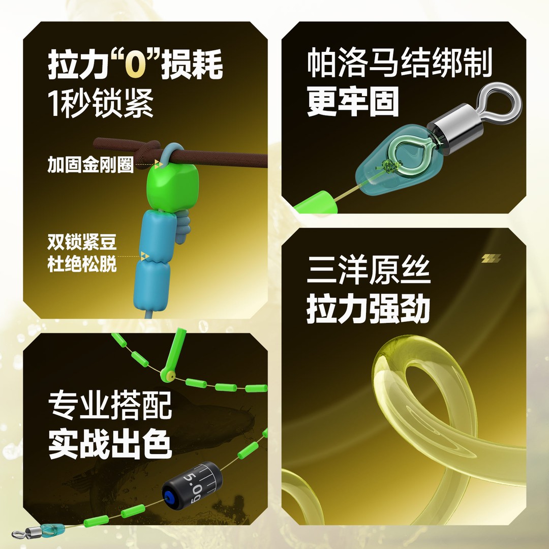 汉鼎鱼线线组新手套装适合哪些场景?-线组-淘宝百科网