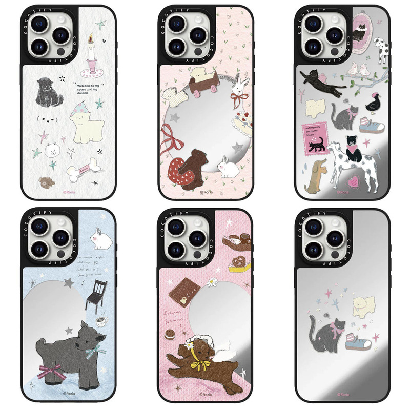 C Brand Collaboration Small Animal Sweet Train Roria Magnetic Magsafe Compatible iPhone Apple 17Promax Phone Case 16Plus Trendy 14 High-End 13 Creative 15P Celebrity Style