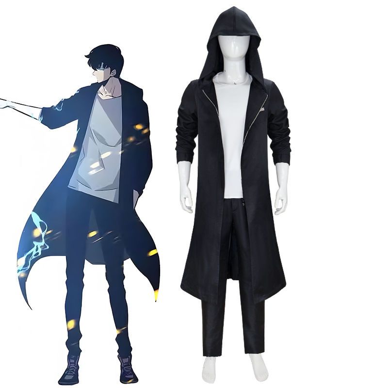 I Upgraded My Own Cosplay Costume: Shadow King Cheng Xiaoyu's Hooded Windbreaker Anime Two-Dimensional Cosplay